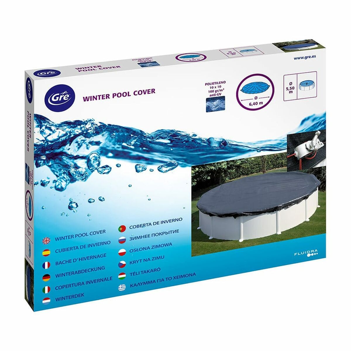 Swimmingpool Cover Gre Sort